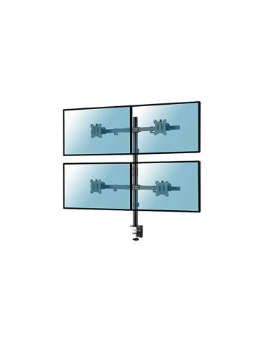 KIMEX Support de Bureau A Pincer pour 4 Ecrans