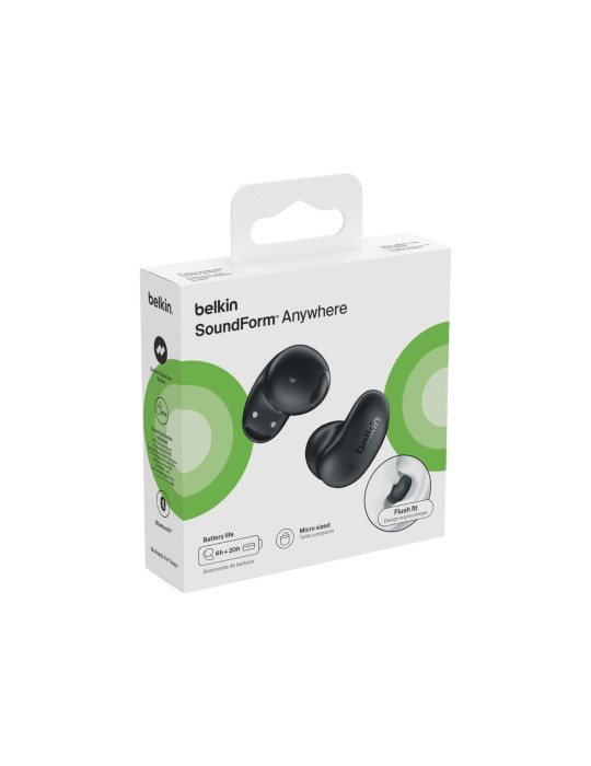 BELKIN Ecouteur TWS SoundForm Anywhere (Noir) | DOTIRI