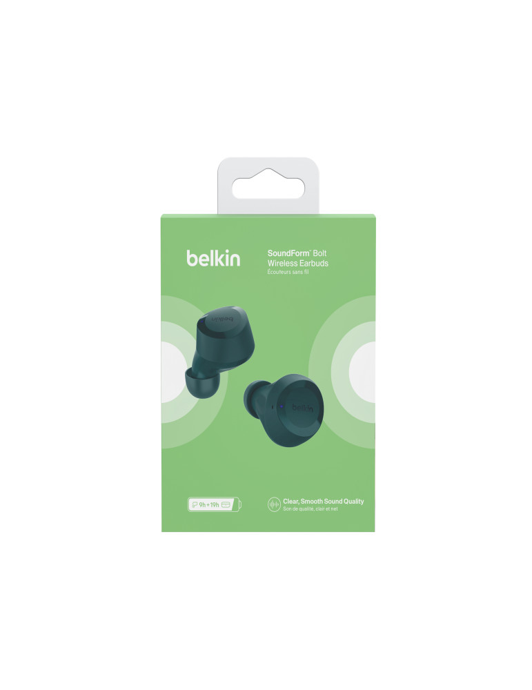 BELKIN Ecouteurs TWS SoundForm Bolt (Vert) | DOTIRI