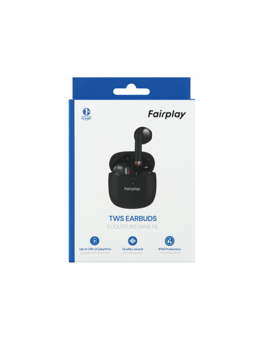 FAIRPLAY ALASKA Ecouteurs TWS (Noir) | DOTIRI