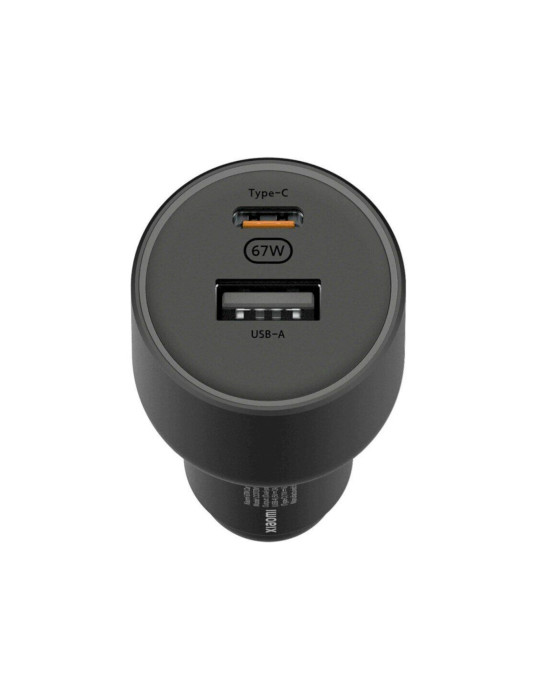 Xiaomi 67W Chargeur Voiture (USB-A + USB-C) | DOTIRI