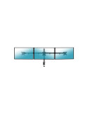 KIMEX Support de Bureau A Pincer pour 3 Ecrans | DOTIRI