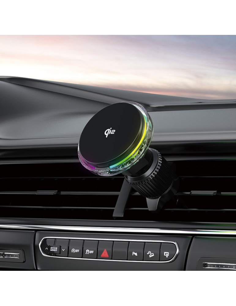 WiWU Chargeur Voiture Magnétique Qi 2.0 (CH-324) | DOTIRI