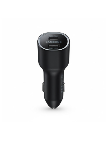 SAMSUNG Chargeur Voiture (25W) (USB-A + USB-C)