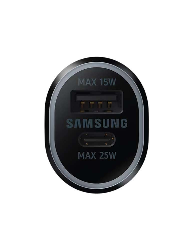 SAMSUNG Chargeur Voiture (25W) (USB-A + USB-C) | DOTIRI