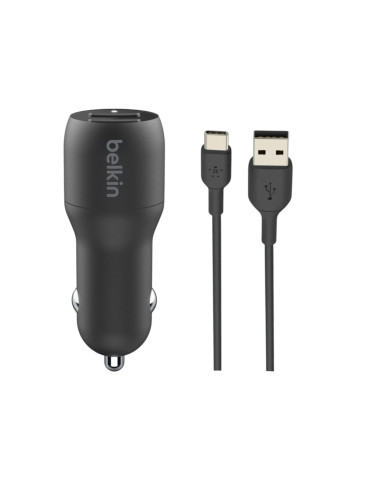 BELKIN Chargeur voiture complet USB-C (24W)