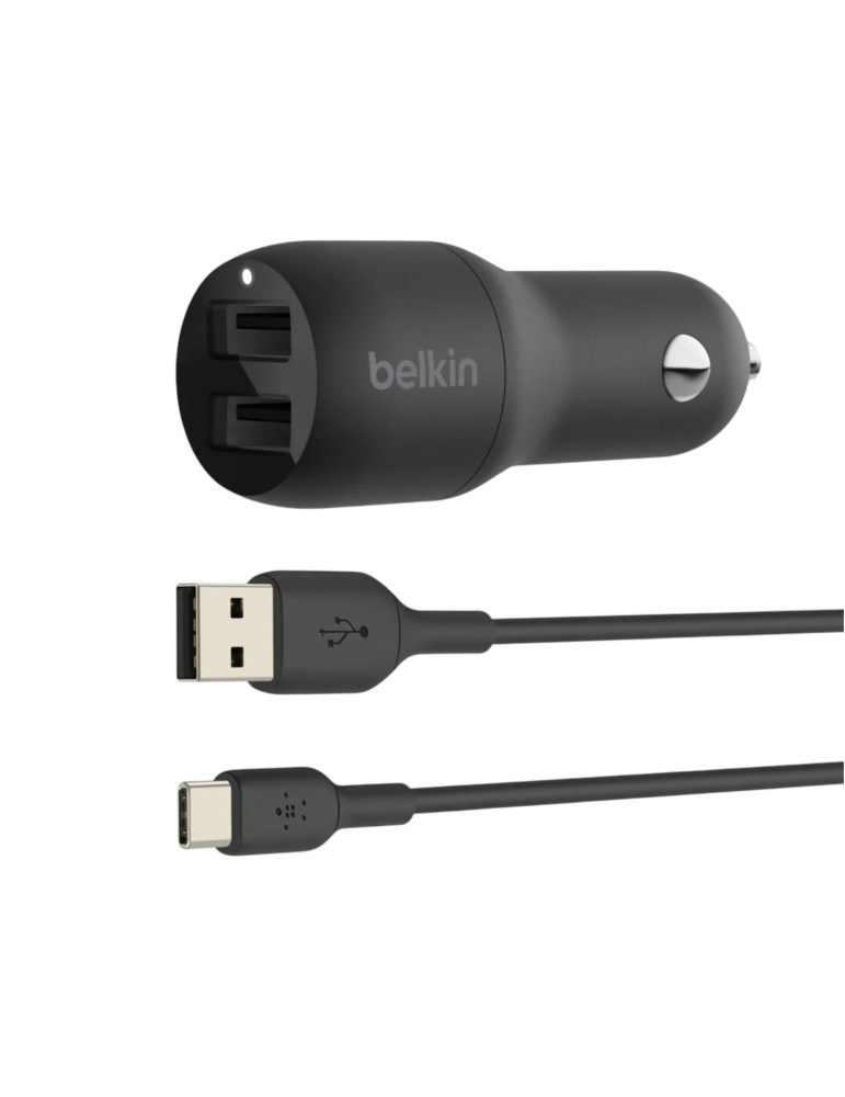 BELKIN Chargeur voiture complet USB-C (24W) | DOTIRI