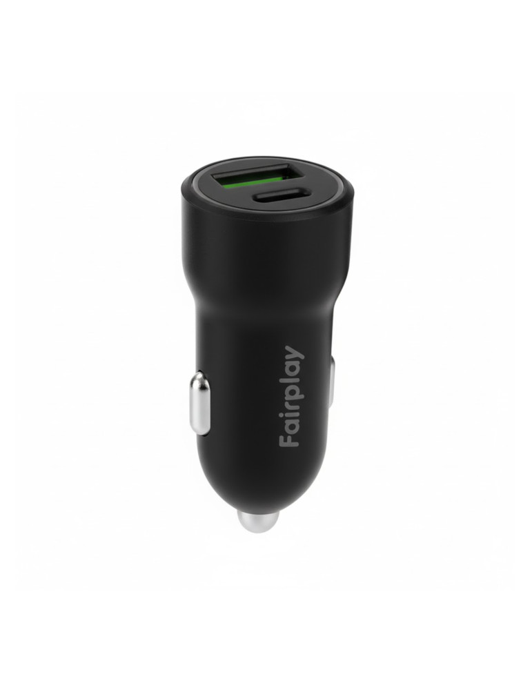 FAIRPLAY Chargeur Voiture (20W) 2USB (A+C) | DOTIRI