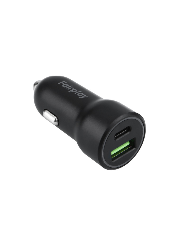 FAIRPLAY Chargeur Voiture (20W) 2USB (A+C) | DOTIRI