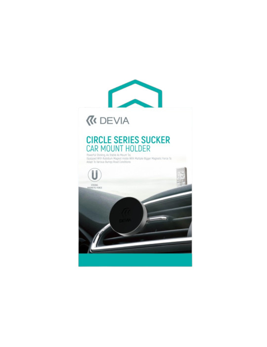DEVIA Circle Series Support Voiture Magnétique (Noir)