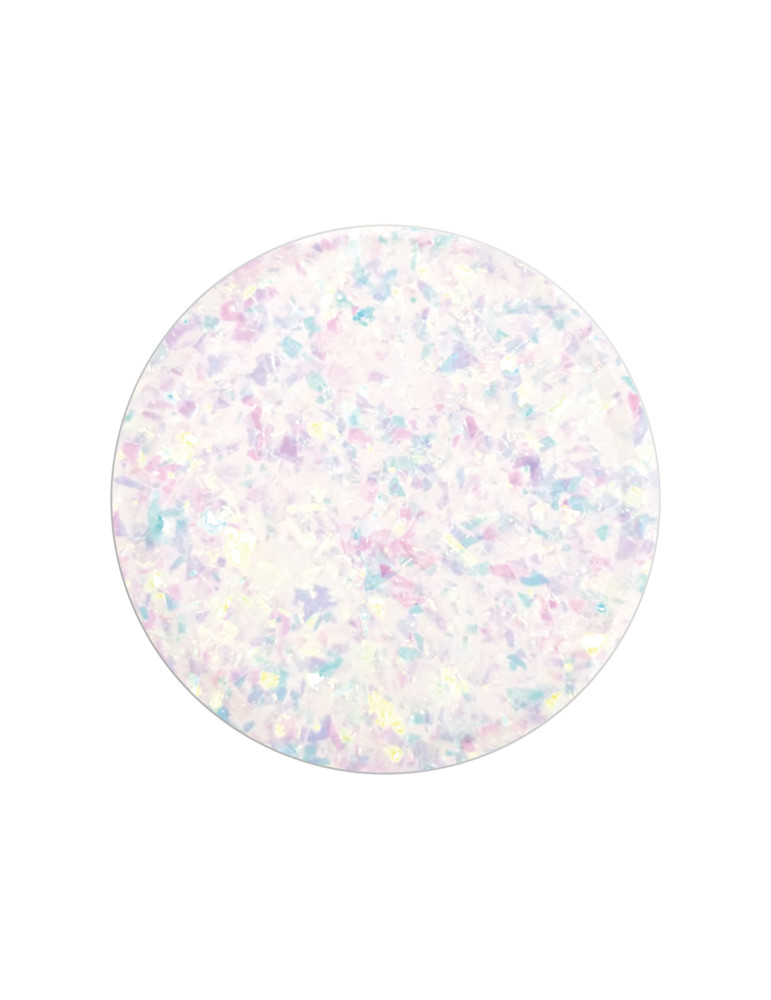 POPSOCKET PopGrip Iridescent Confetti Blanc | DOTIRI