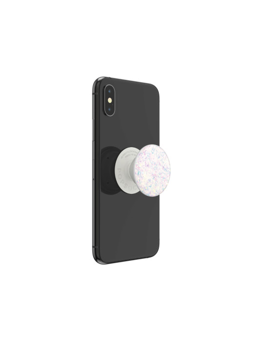 POPSOCKET PopGrip Iridescent Confetti Blanc | DOTIRI