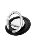 Support Téléphone Anneau (Zinc/ABS) (Noir)