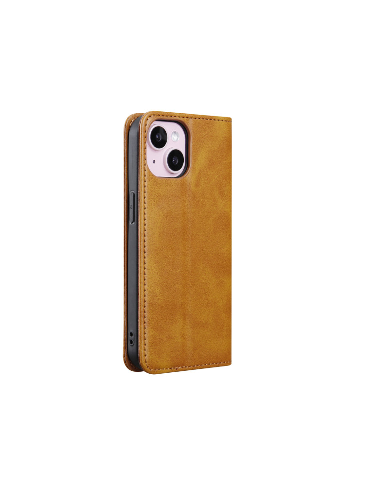COVERME Etui Wallet iPhone 16e/17e (Marron) | DOTIRI