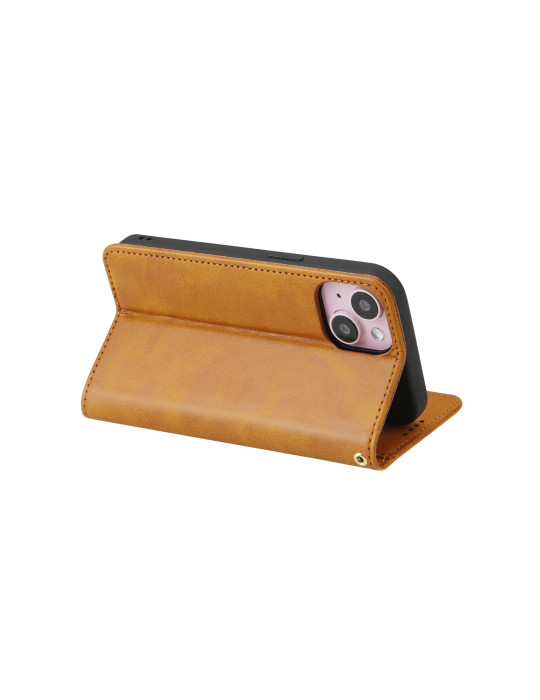 COVERME Etui Wallet iPhone 16e/17e (Marron) | DOTIRI