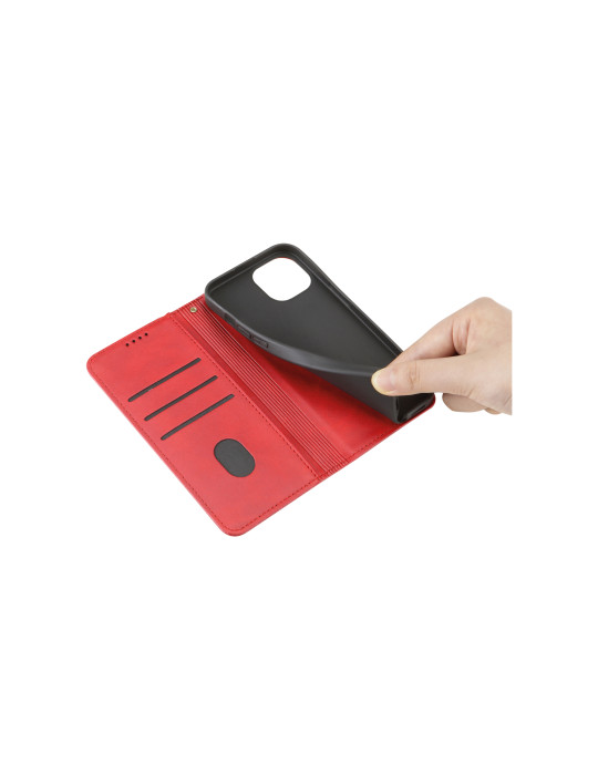 COVERME Etui Wallet iPhone 16e/17e (Rouge) | DOTIRI