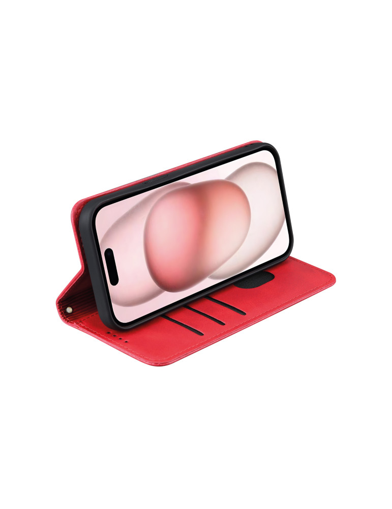 COVERME Etui Wallet iPhone 16e/17e (Rouge) | DOTIRI