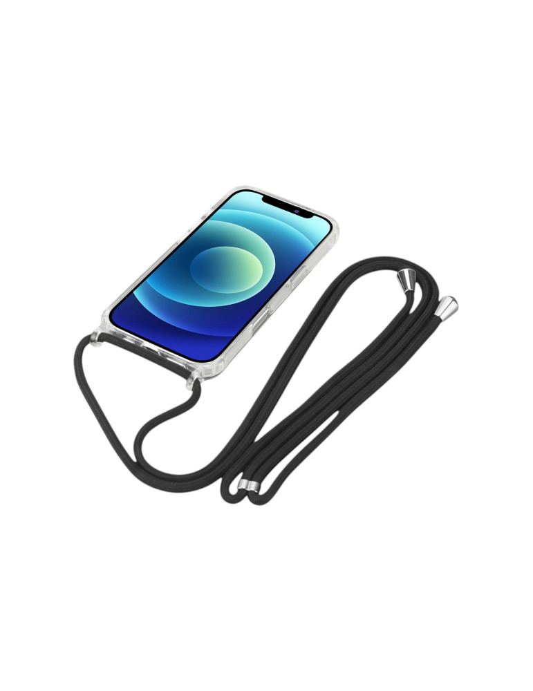 COVERME Coque Miroir iPhone 16e (Cordon Noir) | DOTIRI