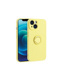 Coque Finger Grip iPhone 16e (Jaune) | DOTIRI