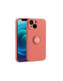 Coque Finger Grip iPhone 16e (Rouge Aubépine) | DOTIRI