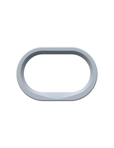 RHINOSHIELD Contour pour Coque Objectif iPhone 16e (Gris Argent)