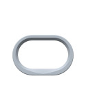 RHINOSHIELD Contour pour Coque Objectif iPhone 16e (Gris Argent)