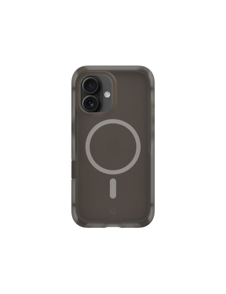 RHINOSHIELD Coque AirX MagSafe iPhone 16 (Noir Pur)