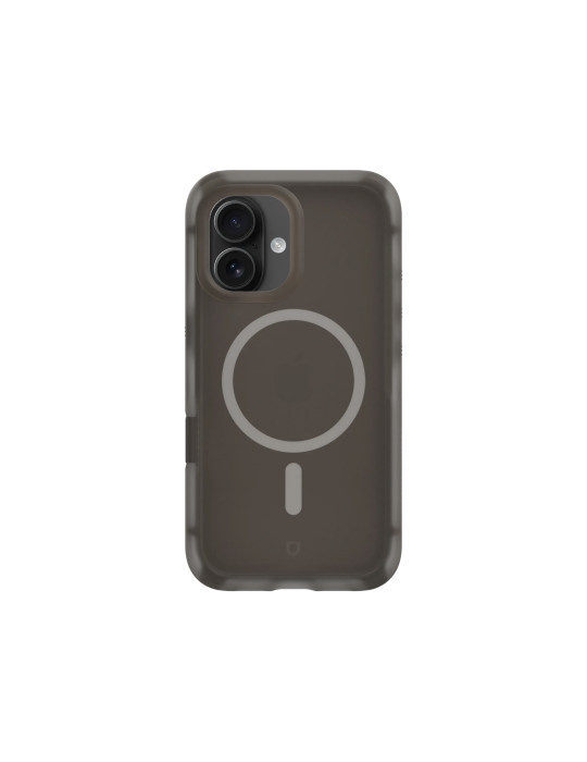 RHINOSHIELD Coque AirX MagSafe iPhone 16 (Noir Pur)