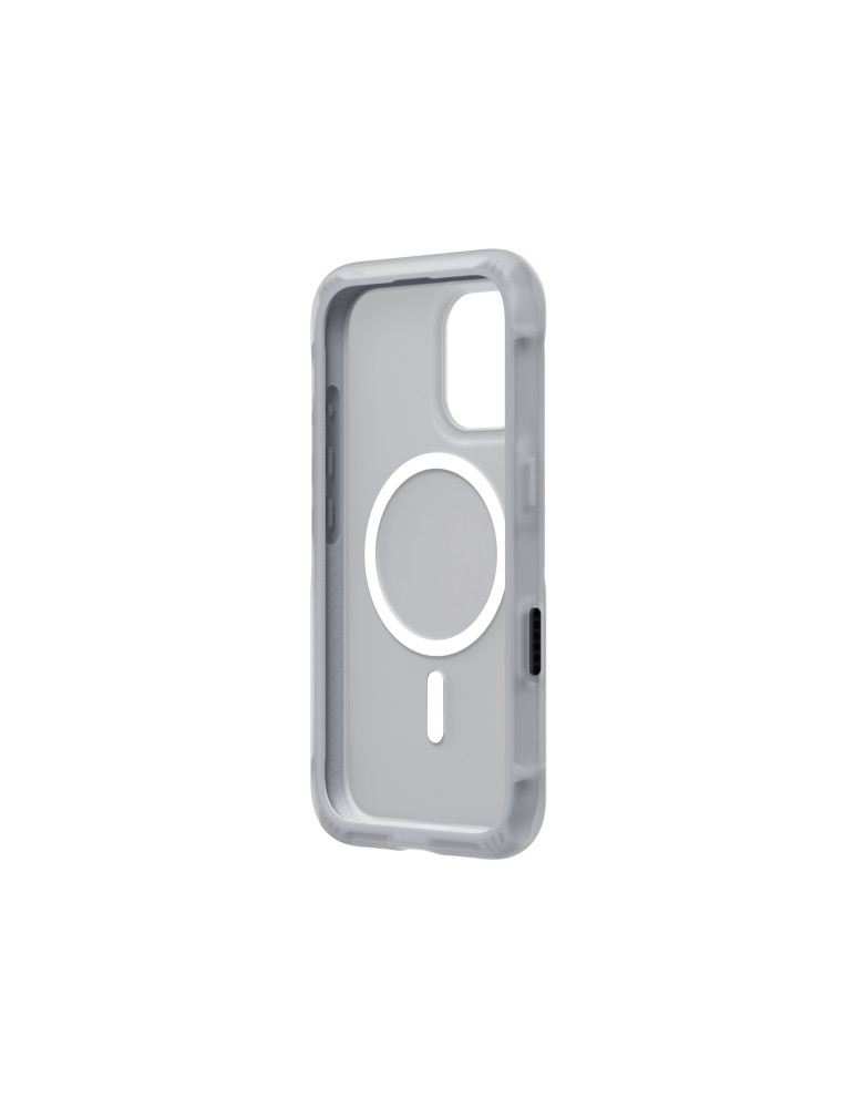 RHINOSHIELD Coque AirX MagSafe iPhone 16 (Gris Vibrant)