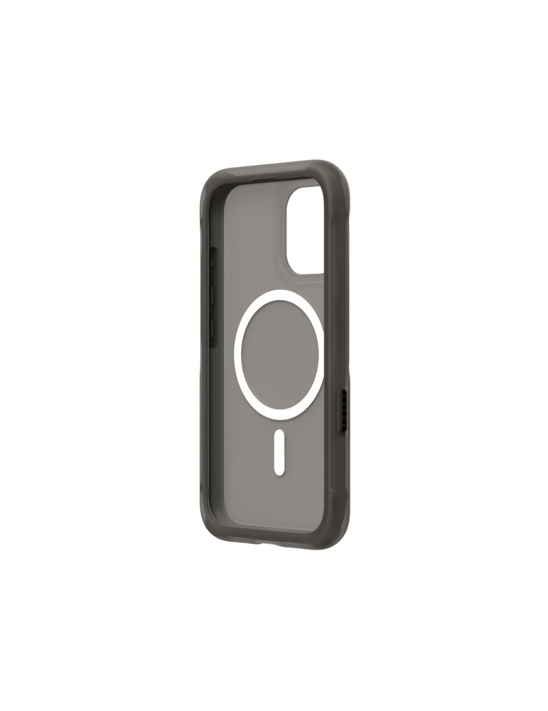 RHINOSHIELD Coque AirX MagSafe iPhone 16 (Noir Pur)