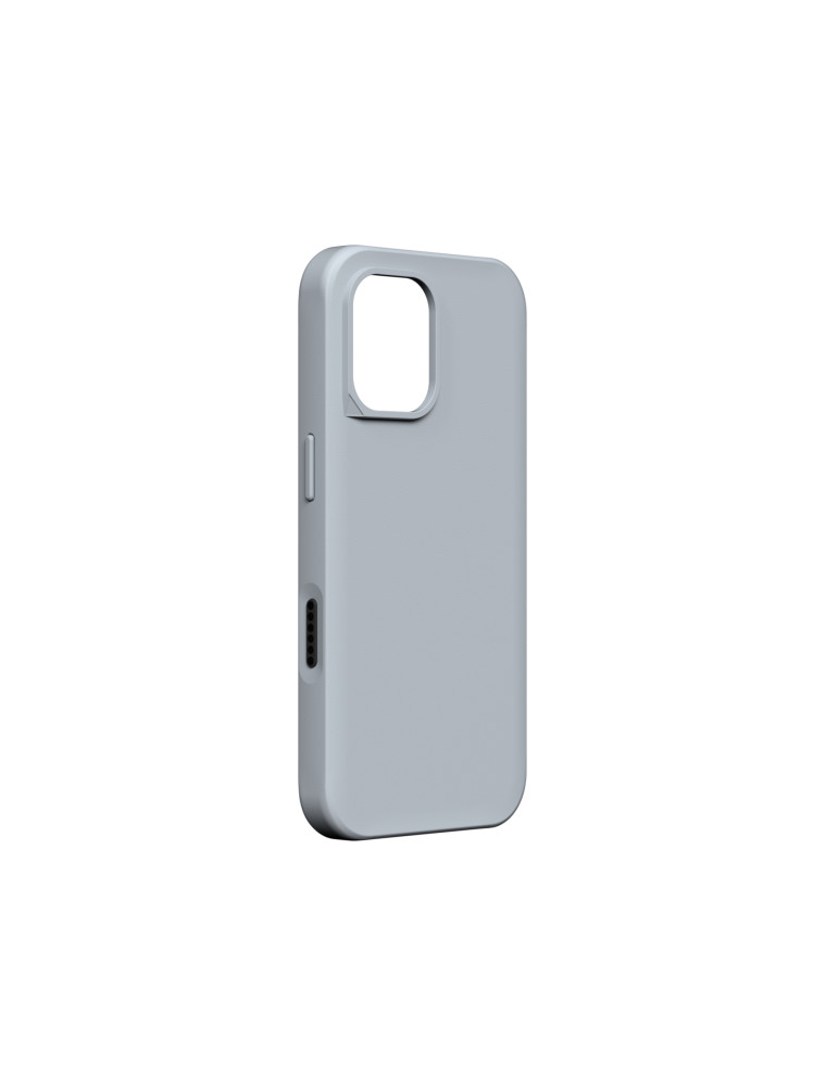 RHINOSHIELD Coque SolidX MagSafe iPhone 16 (Gris Argent)