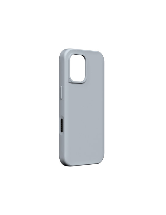 RHINOSHIELD Coque SolidX iPhone 16 (Gris Argent) | DOTIRI