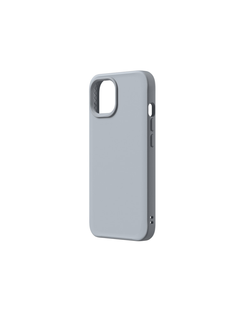 RHINOSHIELD Coque SolidX iPhone 16 (Gris Argent) | DOTIRI