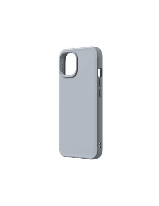 RHINOSHIELD Coque SolidX iPhone 16 (Gris Argent) | DOTIRI