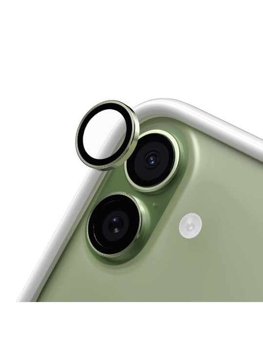 RHINOSHIELD Protection Caméra iPhone 16/16 Plus/17 (Vert)