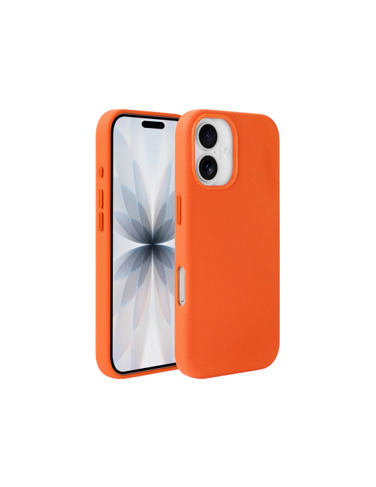 COVERME Coque CANVAS MagSafe iPhone 16 (Orange) | DOTIRI