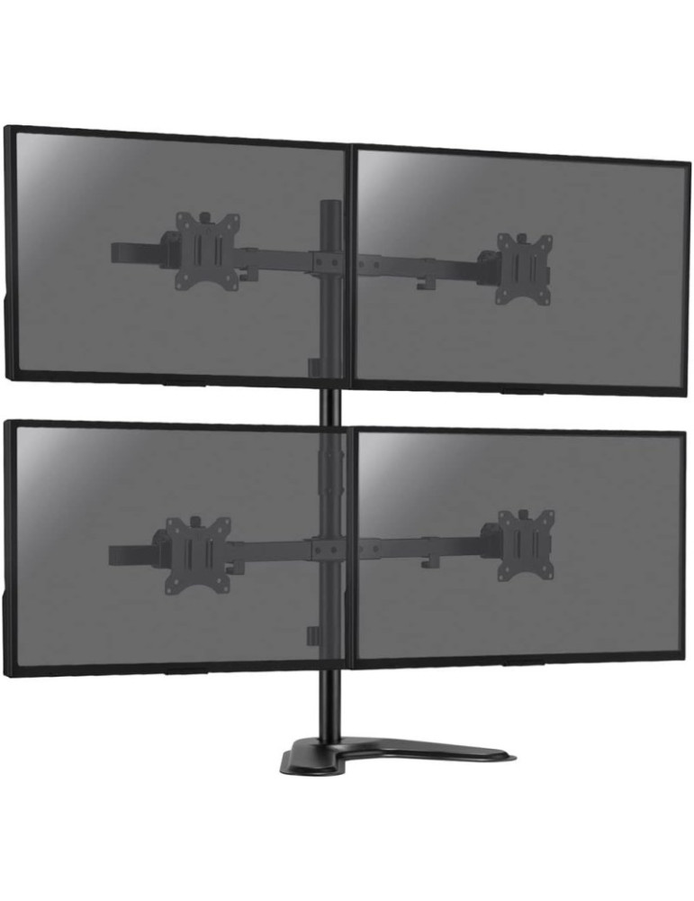 KIMEX Support de Bureau Sur Pied pour 4 Ecrans | DOTIRI