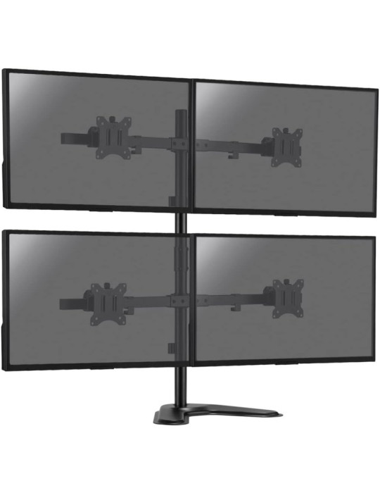 KIMEX Support de Bureau Sur Pied pour 4 Ecrans | DOTIRI