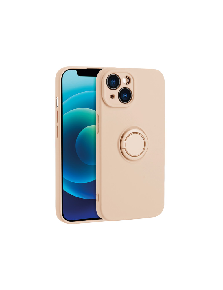Coque Finger Grip iPhone 16 (Saumon) | DOTIRI