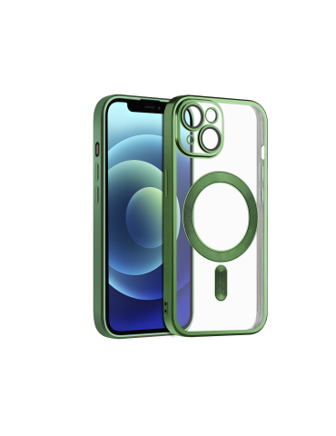 COVERME Coque HALO Magsafe iPhone 16 (Vert Boreal)