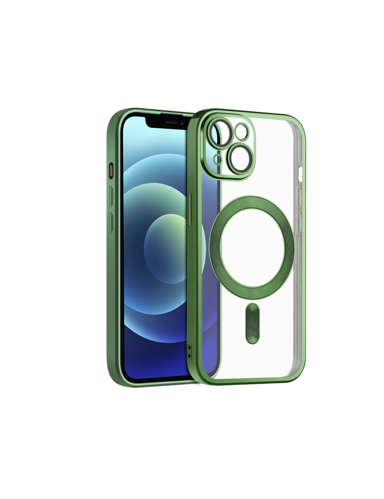 COVERME Coque HALO Magsafe iPhone 16 (Vert Boreal)