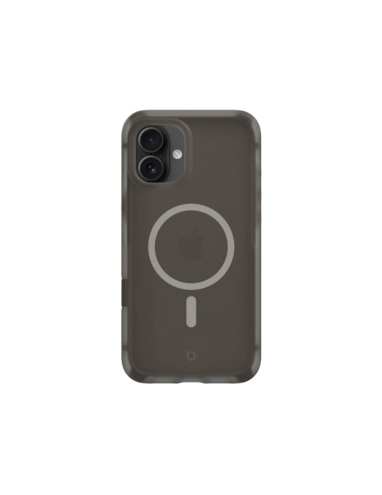 RHINOSHIELD Coque AirX MagSafe iPhone 16 Plus (Noir Pur)