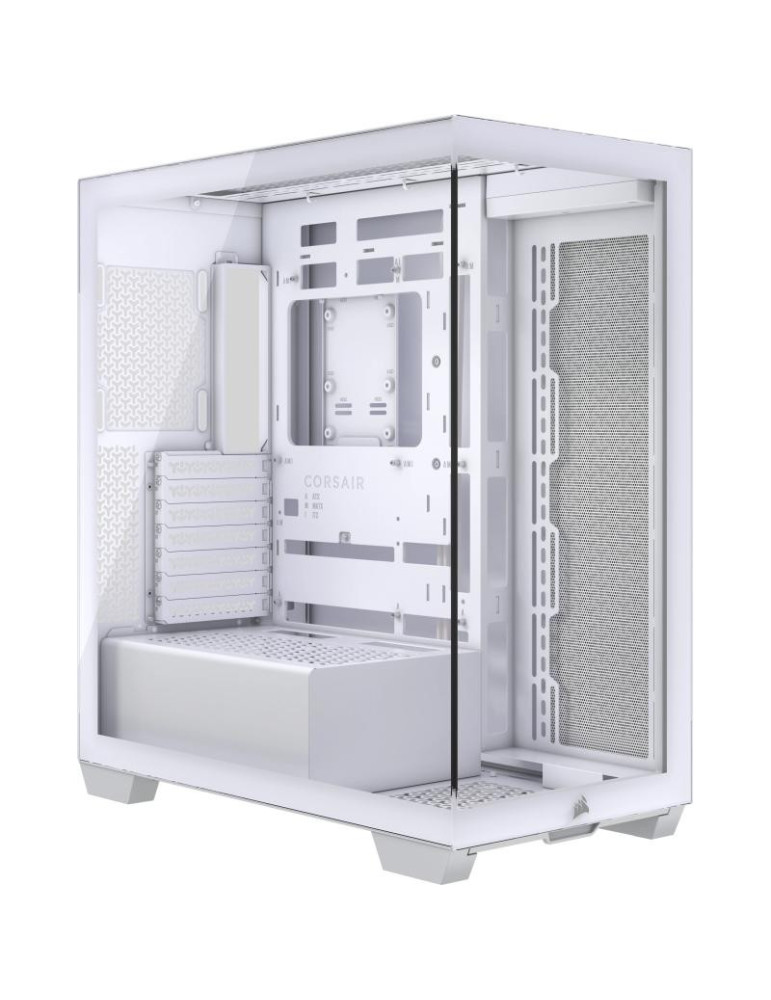 CORSAIR 3500X Mid-Tower PC Case, White | DOTIRI