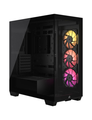 CORSAIR ICUE LINK 3500X ARGB Mid-Tower PC Case,