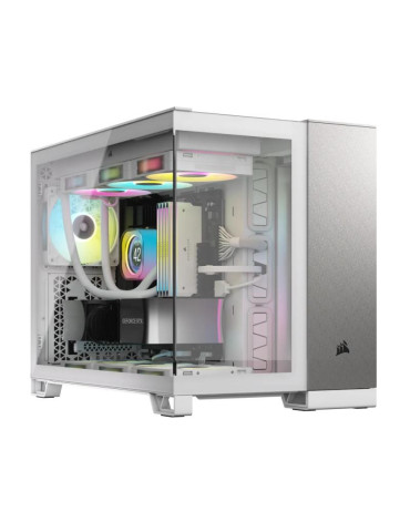 CORSAIR 2500X mATX PC Case, Black/Obsidian