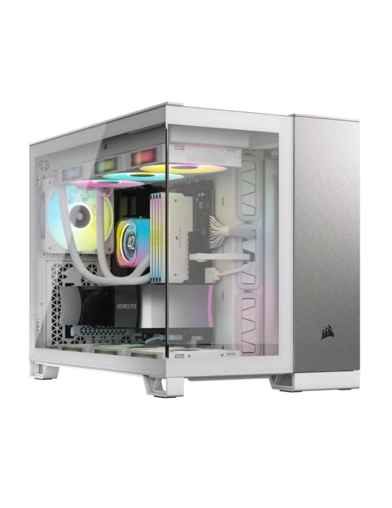CORSAIR 2500X mATX PC Case, Black/Obsidian | DOTIRI