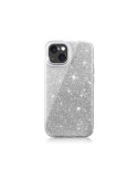 Coque Glitter iPhone 16 Plus (Argent) | DOTIRI