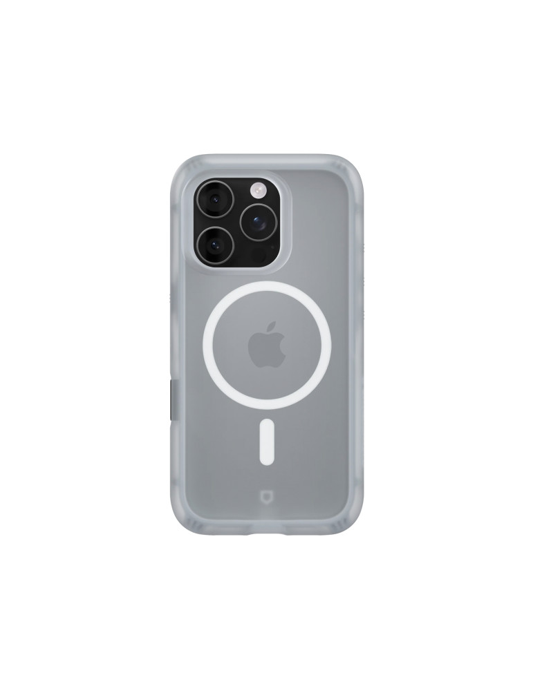 RHINOSHIELD Coque AirX MagSafe iPhone 16 Pro (Gris Vibrant)