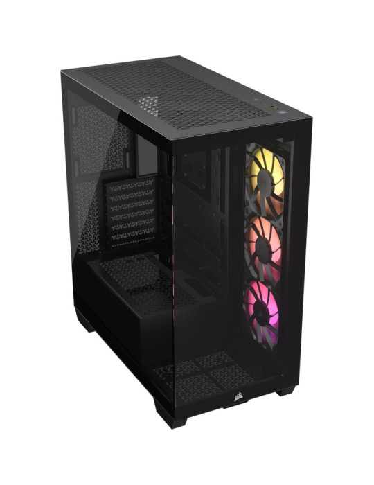 CORSAIR 3500X RS-R ARGB Mid-Tower PC Case, Black | DOTIRI
