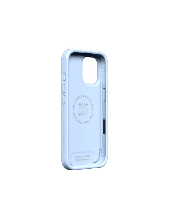 RHINOSHIELD Coque SolidX iPhone 16 Pro (Bleu Glacier)